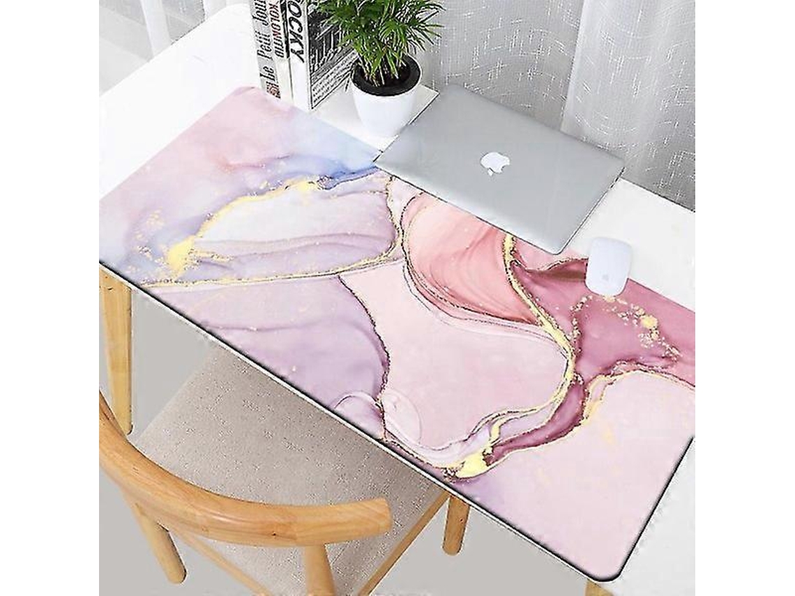 Mousepad Gamer Fofo De Mármore 3007002mm Para Teclado Olysi Shop