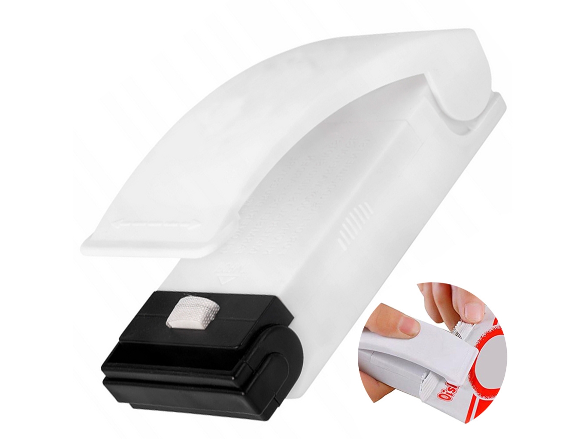 Mini Seladora Térmica Para Sacos Plásticos E Armazenamento De Alimentos, Ideal Para Uso Doméstico E Na Cozinha (1 Unidade).