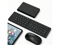 Conjunto De Teclado E Souris Bluetooth Flexível, Carregamento Usb, Universo Para Três Sistemas: Telefones Portáteis E Tablets.