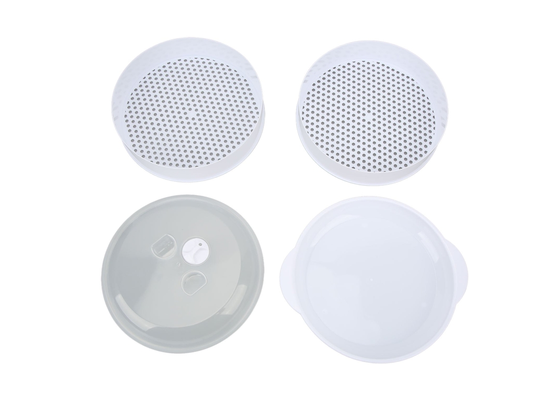 Cozinhador a Vapor LAXISCREED Duas Camadas Transparente