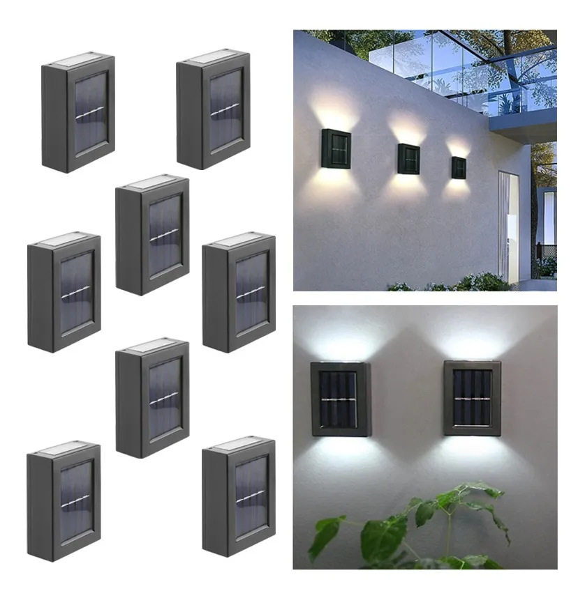 Nova Luz Solar De Jardim 8 Peças À Prova Dágua Para Áreas Externasvayotoy