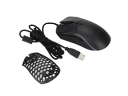 Mouse Gamer Rgb Com Fio Ergonomico Usb