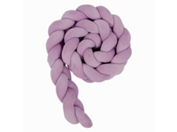Protetor De Berço Almofada Proteção Contra Impactos, Protetora Para Bebê (roxo - 4 Metros) Spqment