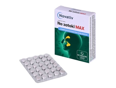 Novativ For Sinuses 60 Film Coated Tablets Md1