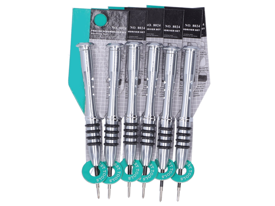 Laxiscreed Kit De 6 Chaves Phillips Para Manutenção De Eletrónica E Dispositivos