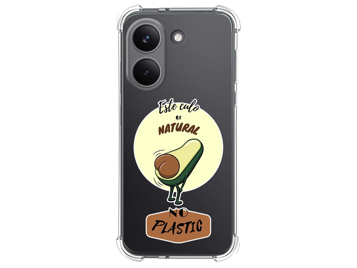 Capa Tumundosmartphone De Silicone À Prova De Choque Para Xiaomi Poco X8 Pro 5g Com Design De Bumbum Natural Em Estilo Cartoon