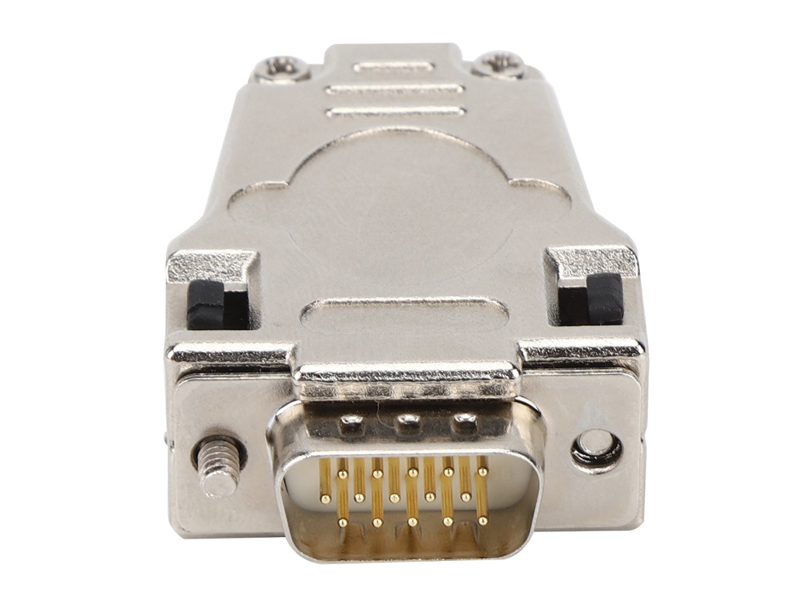 Laxiscreed Conector Serial D-sub 15p Macho Flame-retardante Para Interligação Eletrônica