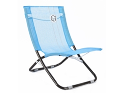 Cadeira de Praia Dobrável Leve e Compacta para Tomar Sol e Relaxar Nas Férias Dimensões Práticas 58 X 47 X 61 Cm TRENDYFLAIR