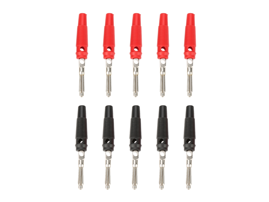Conector Banana YURU, 4mm, P3008, alto-falante, teste, níquel