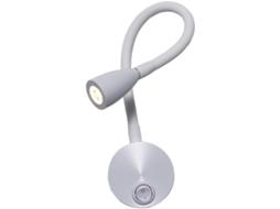 Luminária De Parede Flexível Healifty 3w Led Para Leitura, Em Alumínio E Ferro, Design Moderno E Minimalista, Ideal Para