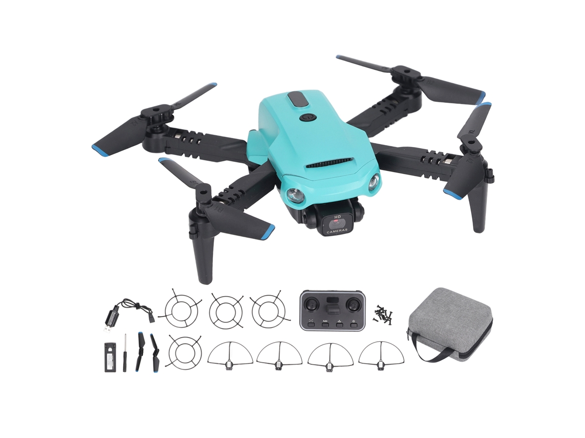 Drone Plegable Com Câmera Hd 6 Eixos Controle Remoto 2.4ghz Modo Sem Cabeça Para Fotografia Ao Ar Livre 1 Bateria