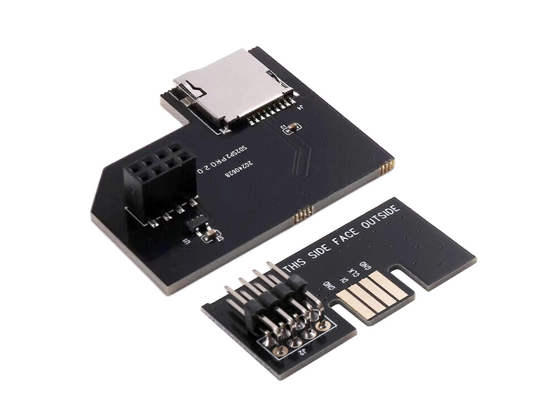 For Ngc Sd2sp2 Pro Gamecube Game Console Sd Sp2 Adapter For Sdl Micro Sd/tf Card Reader Sd2sp2 For Micro Sd Card Adapter