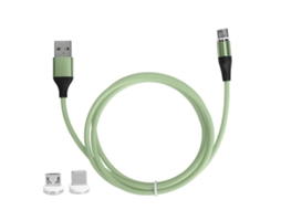 Cabo de Carregamento Rápido Usb LAXISCREED 3em1 Multimagnético