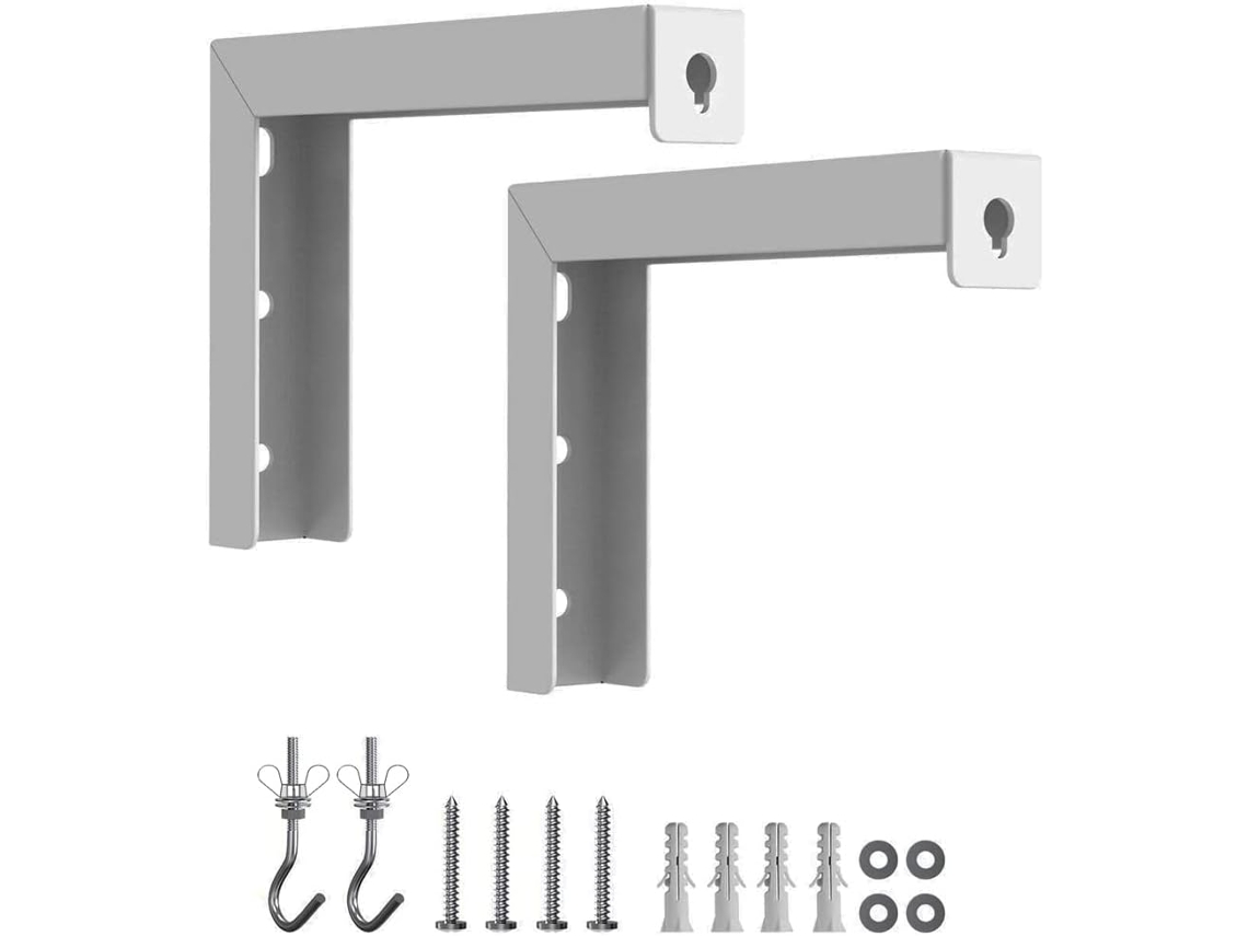 Tela de Projeção suporte em L para projetor home theater e cinema casa | S/MARCA