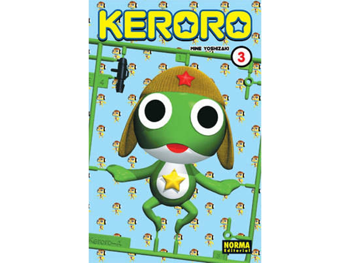 Livro Keroro 3 de Mine Yoshizaki (Espanhol)