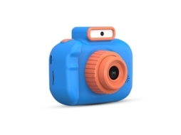 Cartão Sd 8g Alta Definição 4000 W Frontal Traseira Câmera Dupla Câmera Infantil Carregamento Usb Presente De Natal De Aniversário Azul*