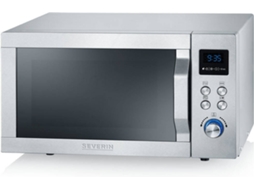 Micro-ondas SEVERIN MW7751 (20 L - Com Grill - Inox)