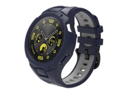 Bracelete para Huawei Watch Gt 5 / 4 / 3 XIAOMOYU em Tpu esportivo azul meia noite e cinza (46mm)