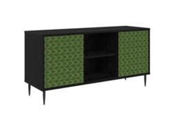Vidaxl Gabinete Para Tv Geleen 102 X 33 X 51 Cm Carvalho Preto