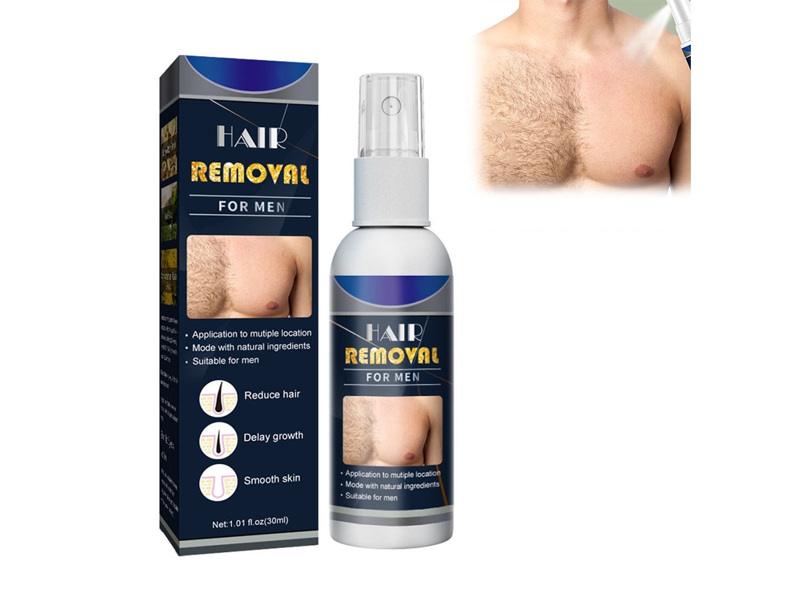 Spray Depilatório Íntimo Suave Para Mulheres E Homens, Retarda O Crescimento Capilar
