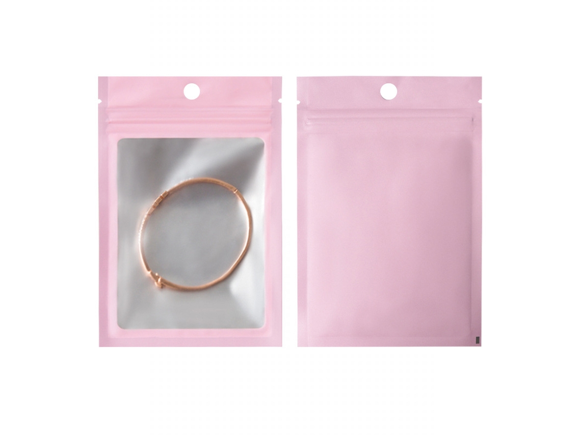 100pcs Saco Reutilizável Jóias Saco De Embalagem De Alimentos Reutilizável Mini Sacos Plásticos Transparentes Para Brincos Colar Embalagem De Alimento