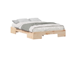 Estrutura da Cama Castanho 120 X 190 Cm MAISON EXCLUSIVE