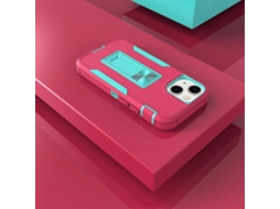 Capa Traseira Híbrida À Prova De Impactos Com Suporte Integrado Para Iphone 13 Mini De 5,4 Polegadas
