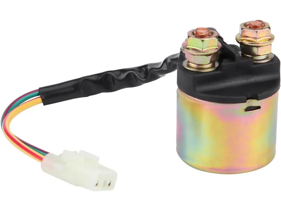 Cabo do Relé Solenóide de Partida Elétrica para Motocicleta Honda Solenoide 17cm Peça Reposição Compatível