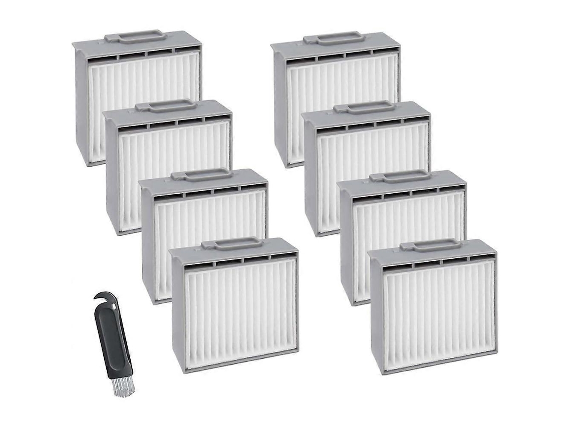 Conjunto De 8 Filtros Hepa De Substituição Para Aspirador Robô Max 705 Vac/plus 504 Vac.