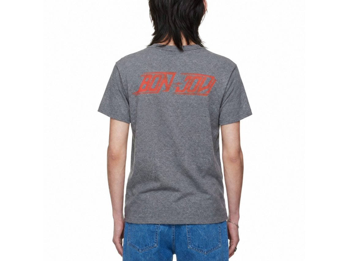 Bon Jovi Logo T-shirt Unisex Adults Size:l