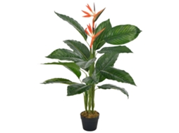 Planta artificial VIDAXL Laranja Plastic (100 cm)