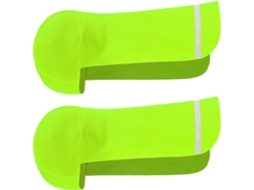 Conjunto De 2 Bonés De Ciclismo Com Faixa Refletora.