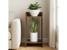 Vidaxl Suporte Para Plantas Carvalho Fumado 30 X 30 X 60 Cm