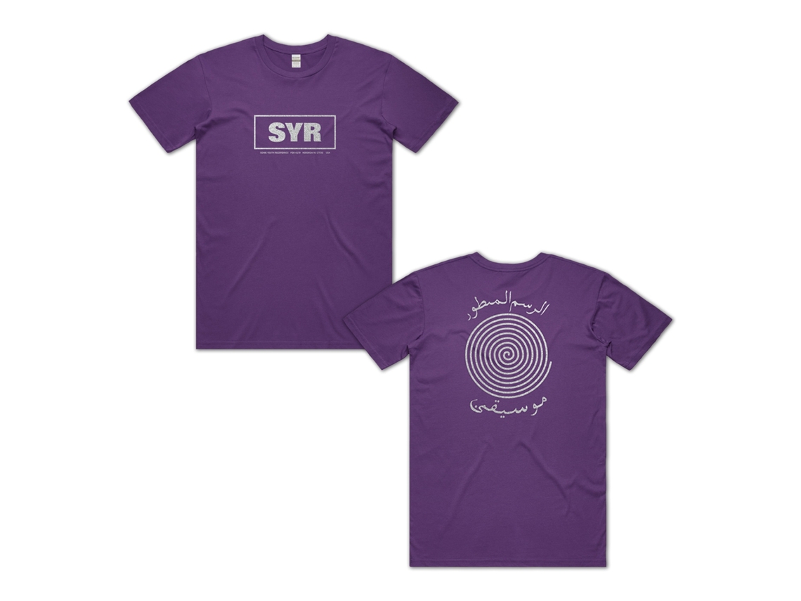 Sonic Youth Syr Purple T shirt ROCKINSTONE Unisex Adults Best Sellers Size:xl