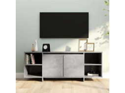 Vidaxl Móvel De Tv 130x35x50 Cm Aglomerado Cinzento Cimento
