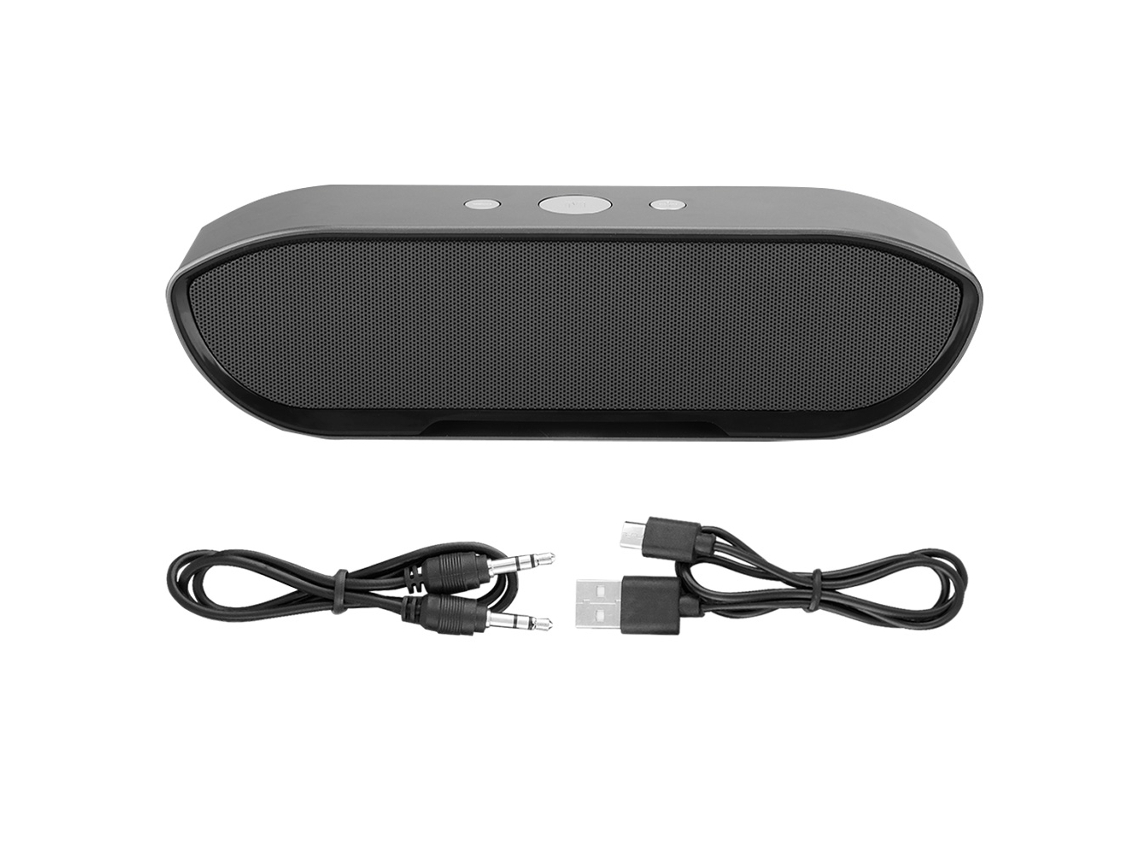 Sound Bar Subwoofer Com Suporte Bt E Entrada De Linha