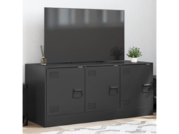 Vidaxl Móvel de Tv 99x39x44 Aço Preto