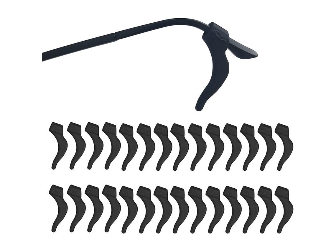 14 Pcs Grampos de Orelha de Silicone Anti Derrapante para Óculos de Sol e Presbiopia
