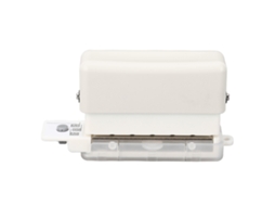 Perfuradora De Papel Branca, Precisa, Abs, Portátil, Mini, 6 Agujas, Manual, Para Casa E Escritório.