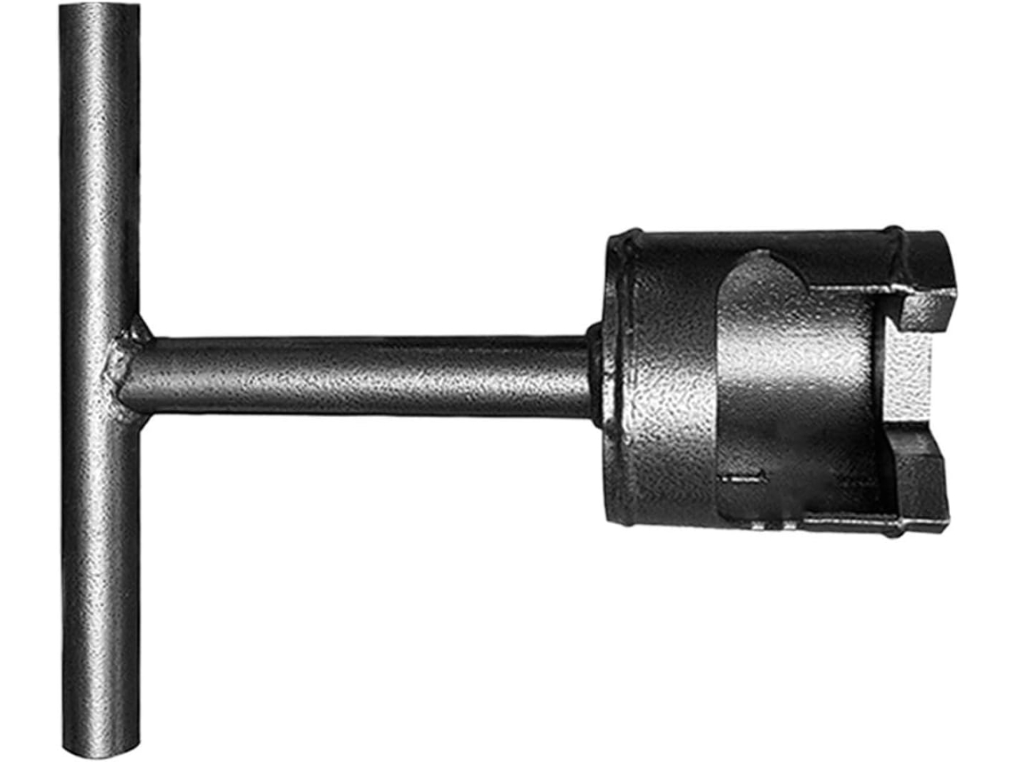 Chave De Válvula Gás Manual Universal Em Aço Manganês