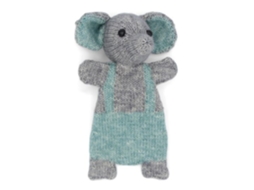 Kit De Tricô Hardicraft Elefante Sonny 23 Cm Brinquedo Fofinho Diy Set