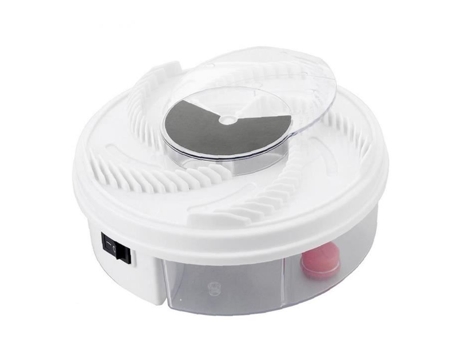 Agradável Coletor Automático Usb Destacável Armadilha de Insetos Elétrica Branca Lavável Armadilha Redonda DIERCOSY