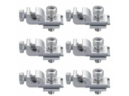 Clipes De Aterramento Para Painel Solar, Braçadeiras E Kit De Fixação. Olysi Shop