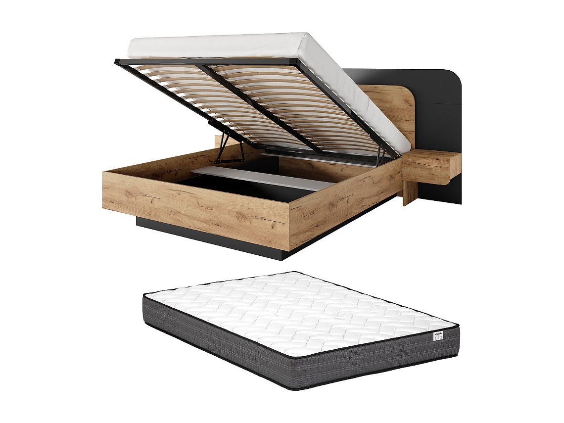 Cama Com Cofre Desado