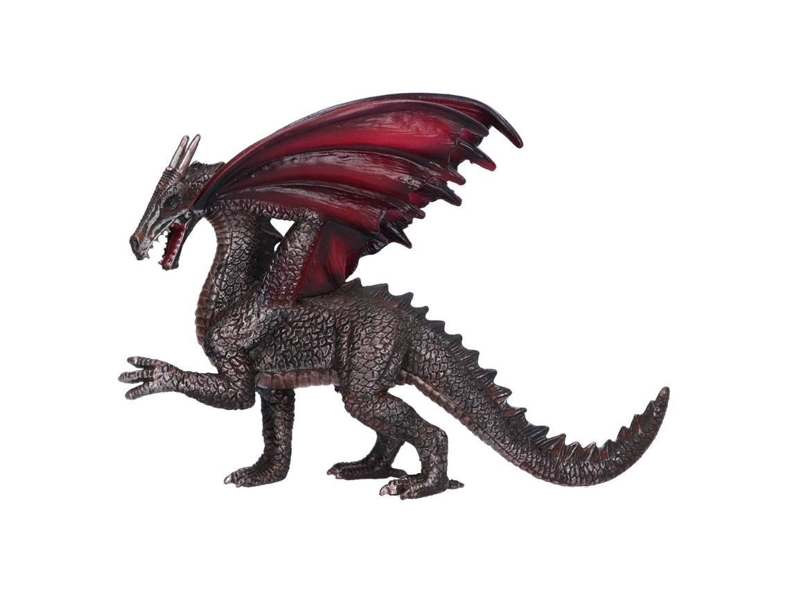 Mali figura de Dragão Simulada Modelo Brinquedo Coleção Presente Decoração Infantil Pl124‑152