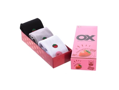 Meias de Mulher OX SOCKS Baixas Ox Aromas Multicor (Tamanho Único)