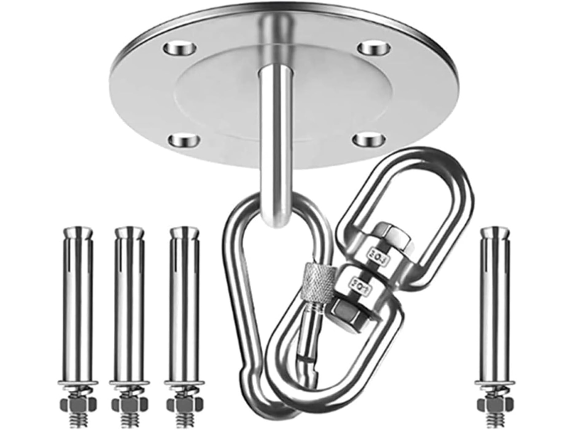 Gancho, 1 Conjunto De Ganchos Metal Balanço Com 4 Furos