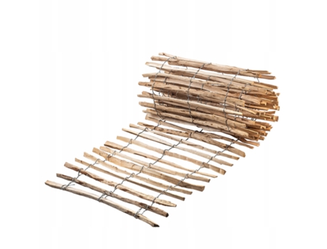 Cerca protetora de jardim Kadax Hazelnut Roll-Up 500x80x4,6cm