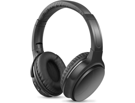 Auscultadores Bluetooth Q-SNEAK HK02 (On Ear - Preto)