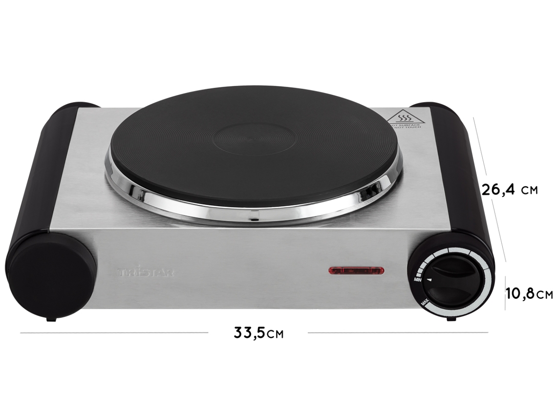 Fogão Portátil TRISTAR KP-6191 (Nº de queimadores: 1)